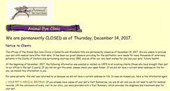 Desktop Screenshot of eyevet.com